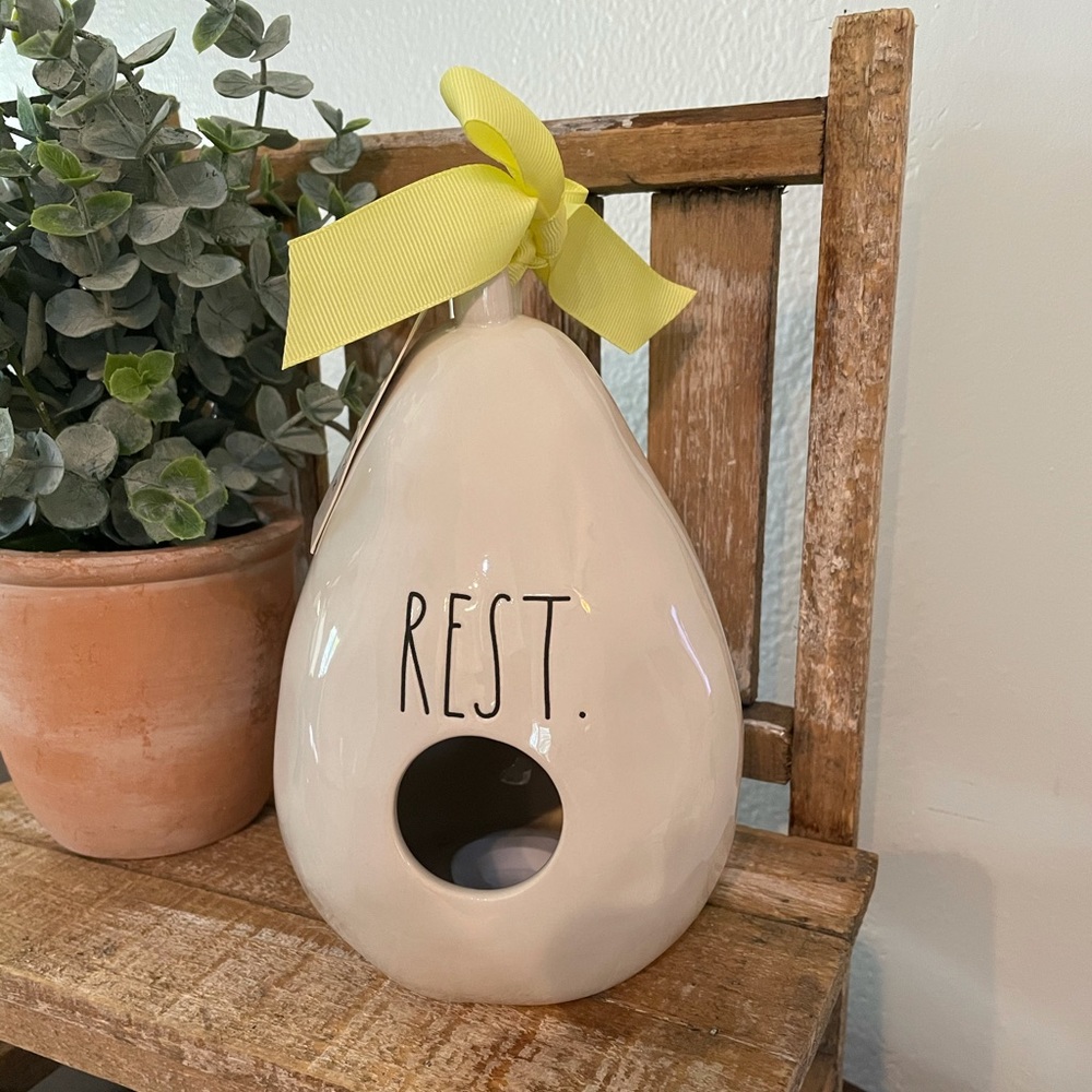 Rae Dunn Rest Birdhouse